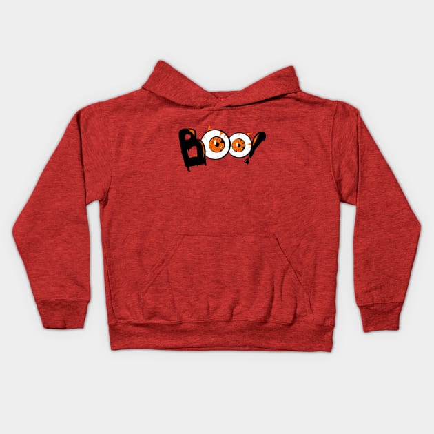 BOO! Kids Hoodie by Qualityshirt